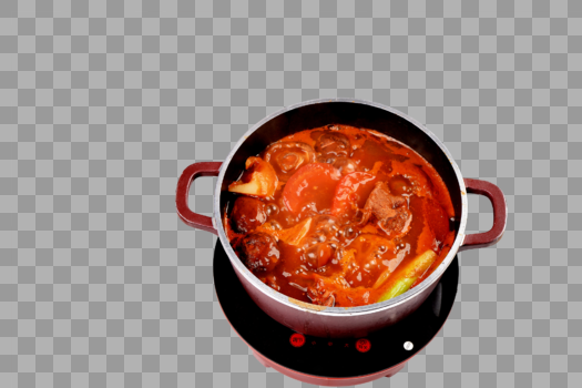 番茄汤锅图片素材免费下载