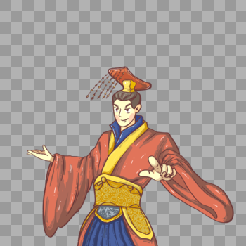 卡通皇上驾到故宫表情包插画设计元素1024*1540图片素材免费下载(资源下架)-编号1204389-潮点视频