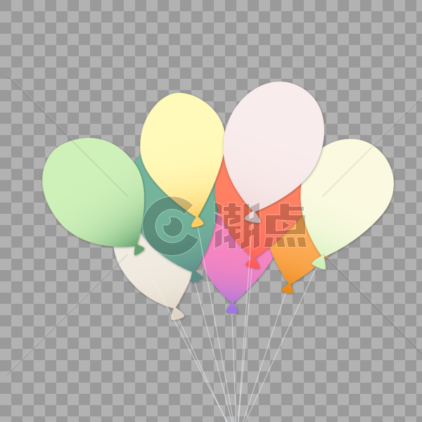 节日气球图片素材免费下载