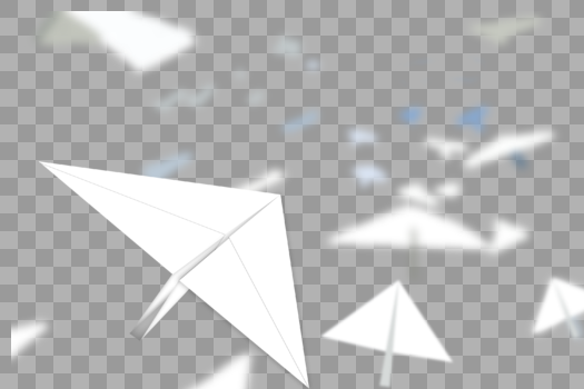 折纸风飞机图片素材免费下载