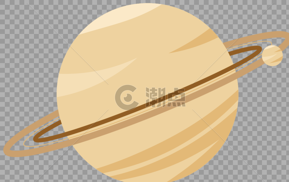 土星矢量元素图片素材免费下载