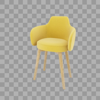 黄色椅子图片素材免费下载