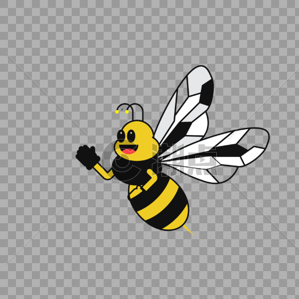 可爱的蜜蜂图片素材免费下载