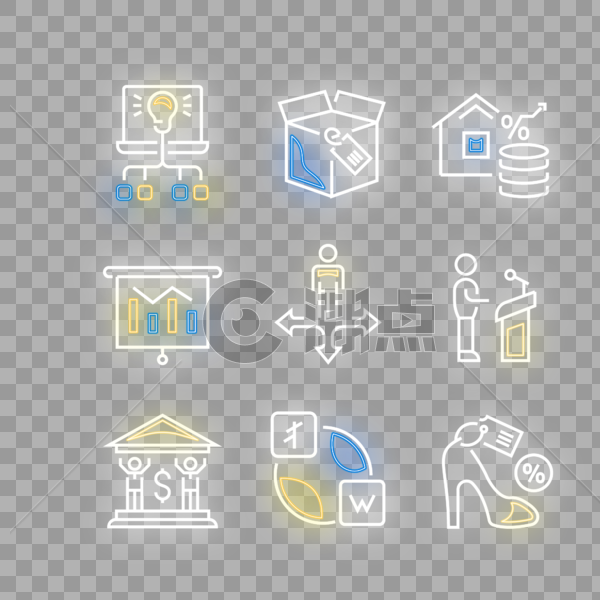 商务金融图标元素图片素材免费下载