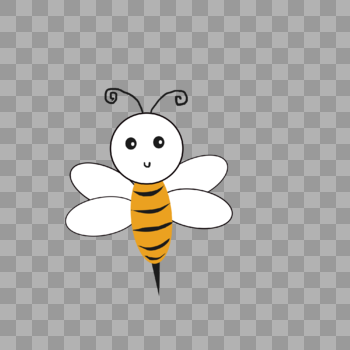 黄色蜜蜂图片素材免费下载