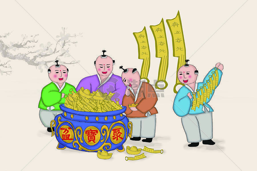 古钱币插画原画3000*2000图片素材免费下载-编号289267-潮点视频
