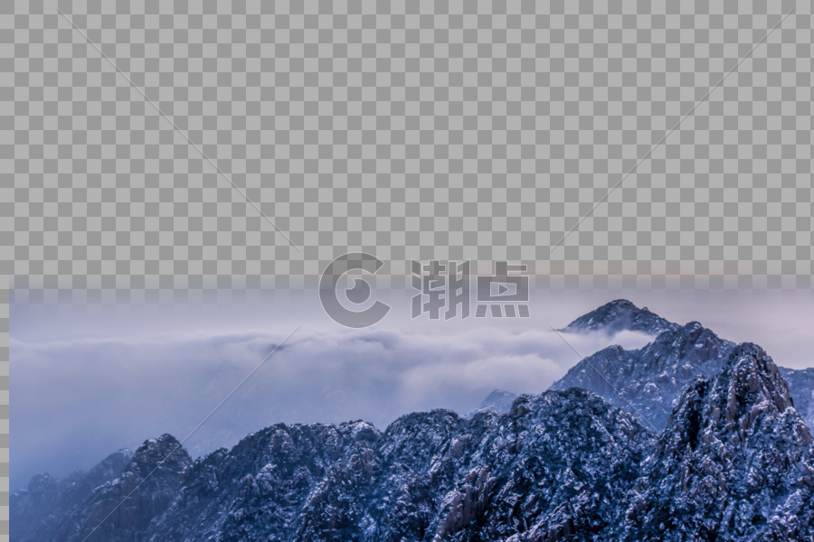 山峰云海图片素材免费下载