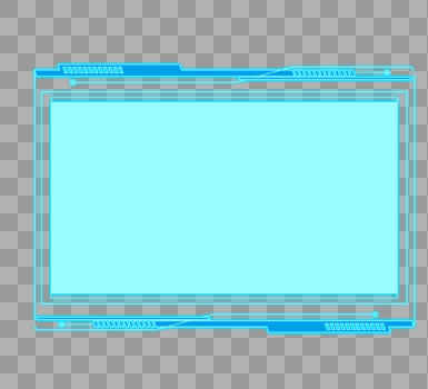 科技边框图片素材免费下载