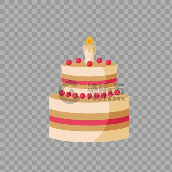 生日蛋糕图片素材免费下载