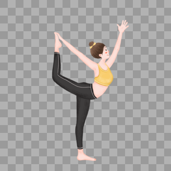 瑜伽健身的女人图片素材免费下载