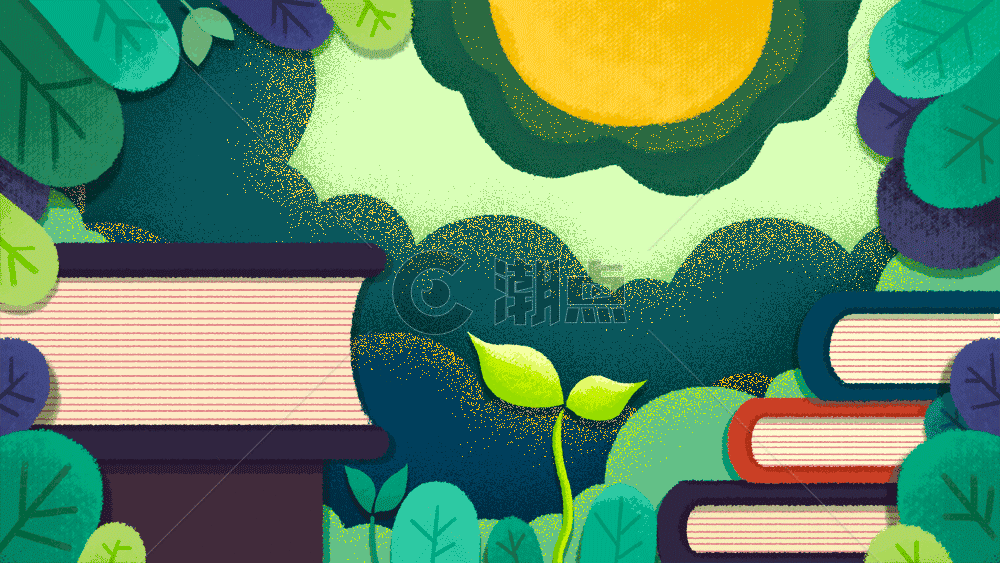 世界读书日gif动图GIF动图1000*563图片素材免费下载编号295114潮点视频