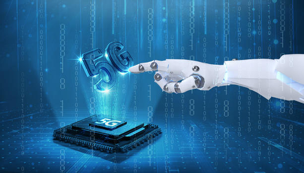 AI智能机械手臂图片素材免费下载