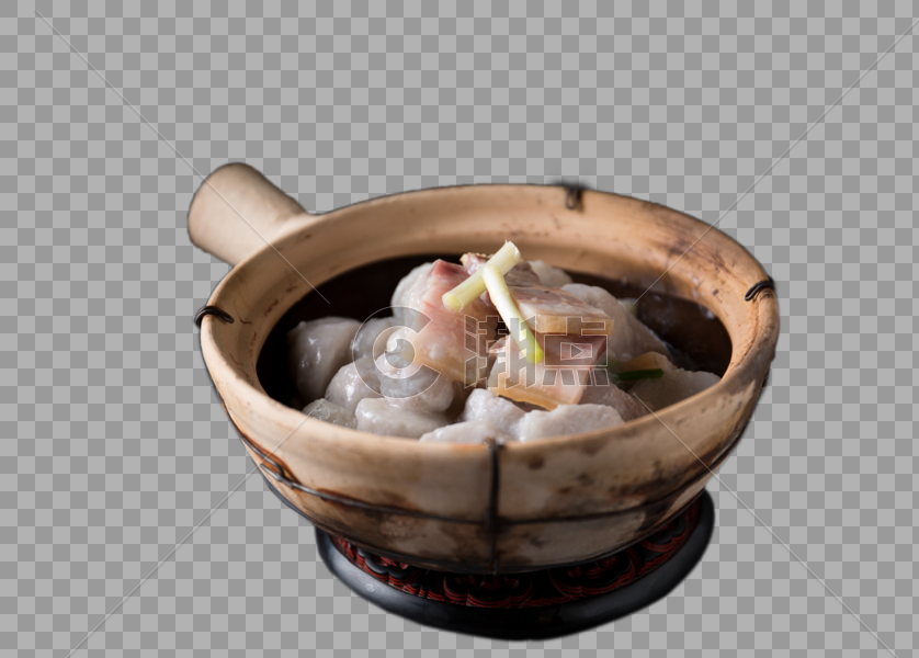 砂锅芋儿肉图片素材免费下载