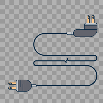连接线插线插头线相关图标图片素材免费下载