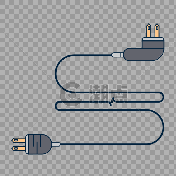 连接线插线插头线相关图标图片素材免费下载