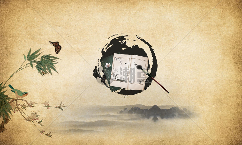 古籍中国风图片素材免费下载