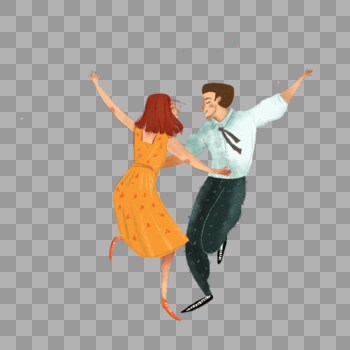 跳舞的情侣图片素材免费下载