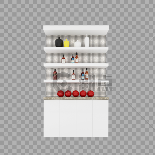 酒柜图片素材免费下载