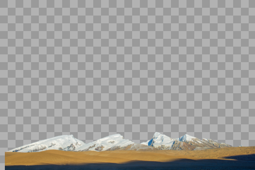 雪山平原图片素材免费下载