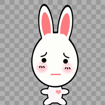 兔子表情包图片素材免费下载