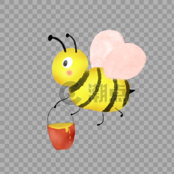 采蜜的蜜蜂图片素材免费下载