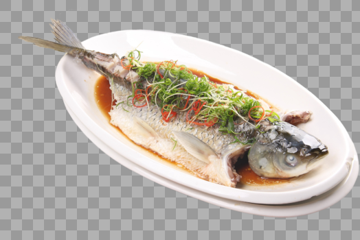 清蒸鲩鱼图片素材免费下载