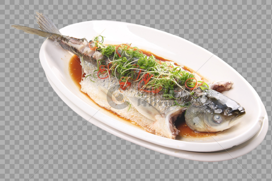 清蒸鲩鱼图片素材免费下载