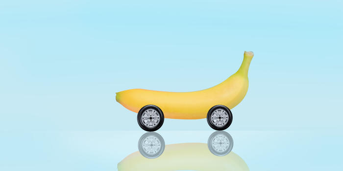 创意香蕉汽车图片素材免费下载