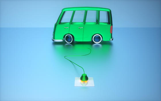 绿色汽车能源图片素材免费下载