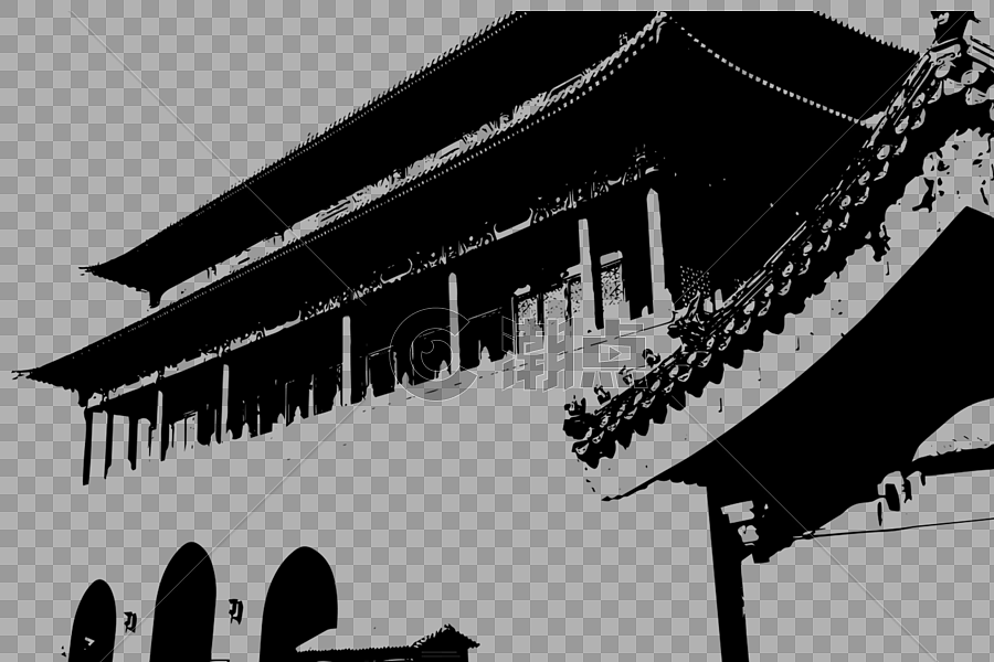 北京传统故宫建筑图片素材免费下载