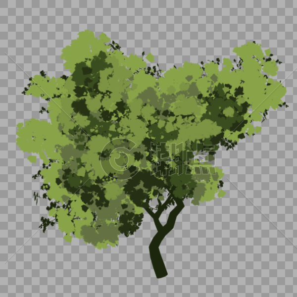 绿色的树图片素材免费下载