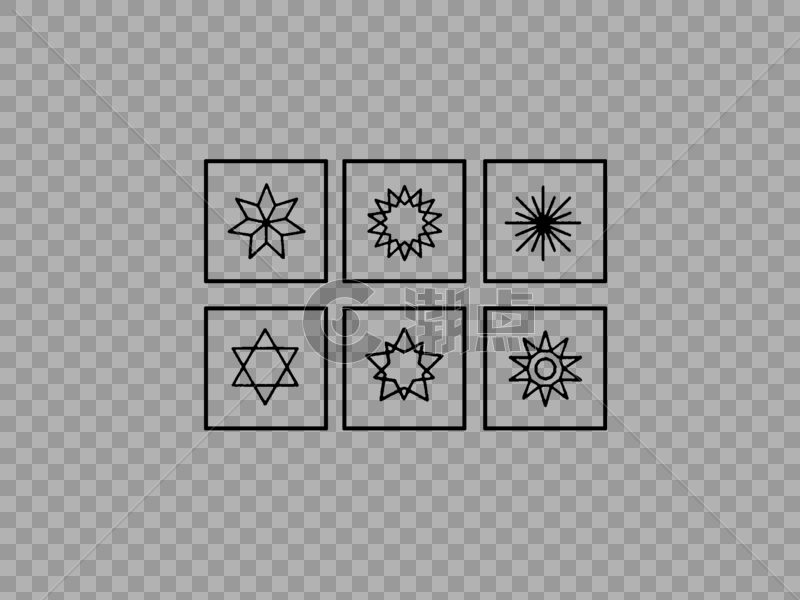 星星图标图片素材免费下载