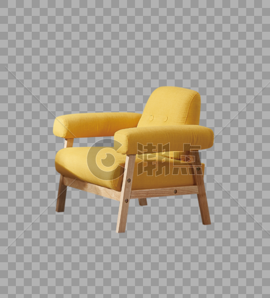 黄色的软椅图片素材免费下载