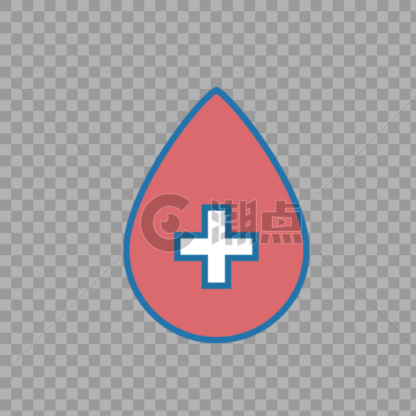 矢量献血icon图标图片素材免费下载