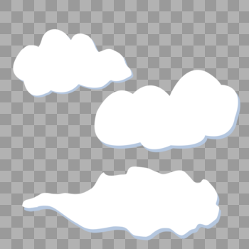 白色的云图片素材免费下载