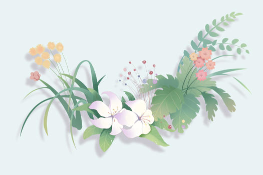 花卉背景图片素材免费下载
