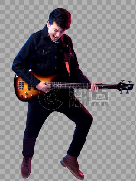 弹吉他的帅哥图片素材免费下载