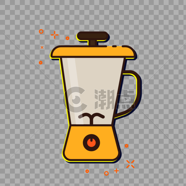 咖啡机插画元素图片素材免费下载