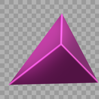 三角形三角体几何体元素图片素材免费下载
