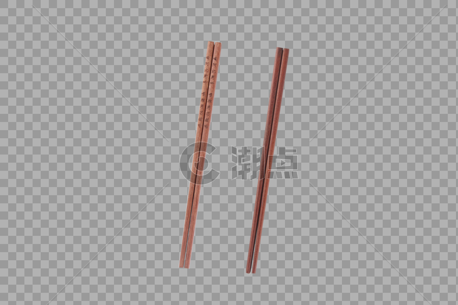刻字红木筷子图片素材免费下载