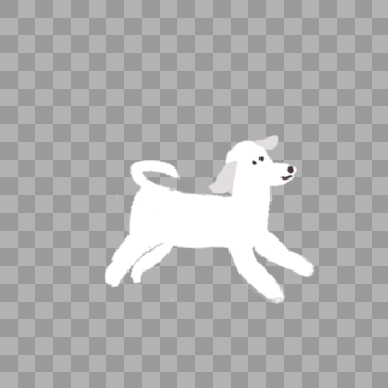 奔跑的小狗图片素材免费下载