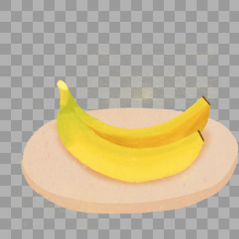 水果香蕉手绘图片素材免费下载