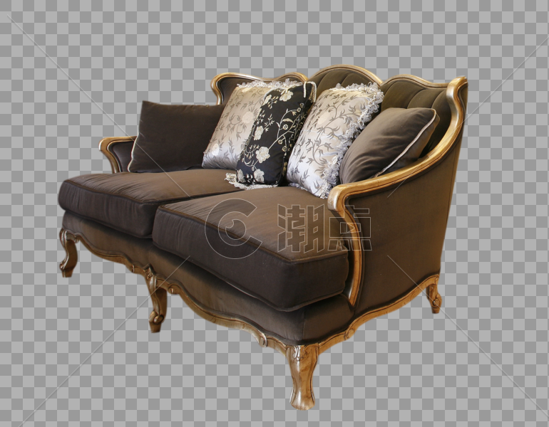 客厅欧式沙发图片素材免费下载