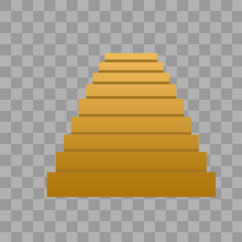 向上台阶金字塔图片素材免费下载