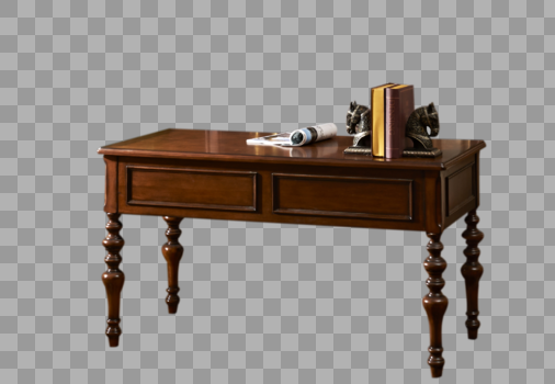 客厅实木桌子图片素材免费下载