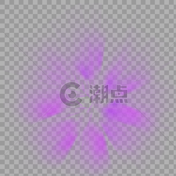 紫色光效图片素材免费下载