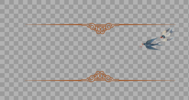 燕子边框图片素材免费下载