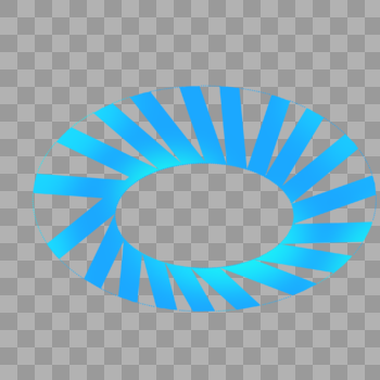蓝色科技抽象蓝色圆形图案图片素材免费下载