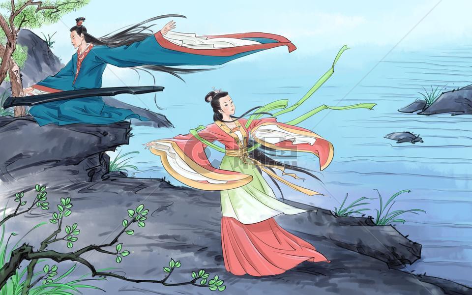 中国风传统人物图片素材免费下载