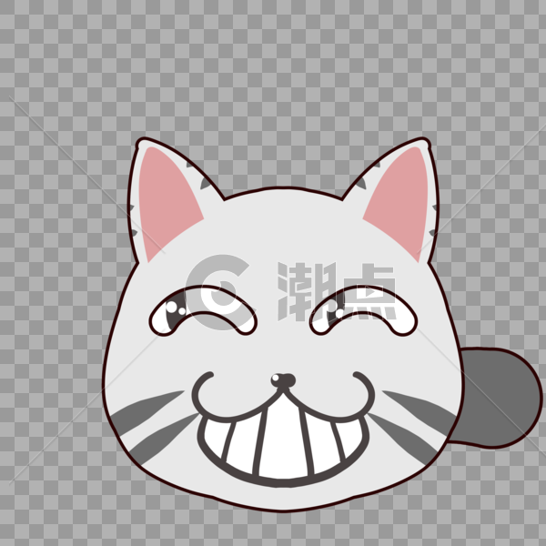 滚球猫表情包图片素材免费下载